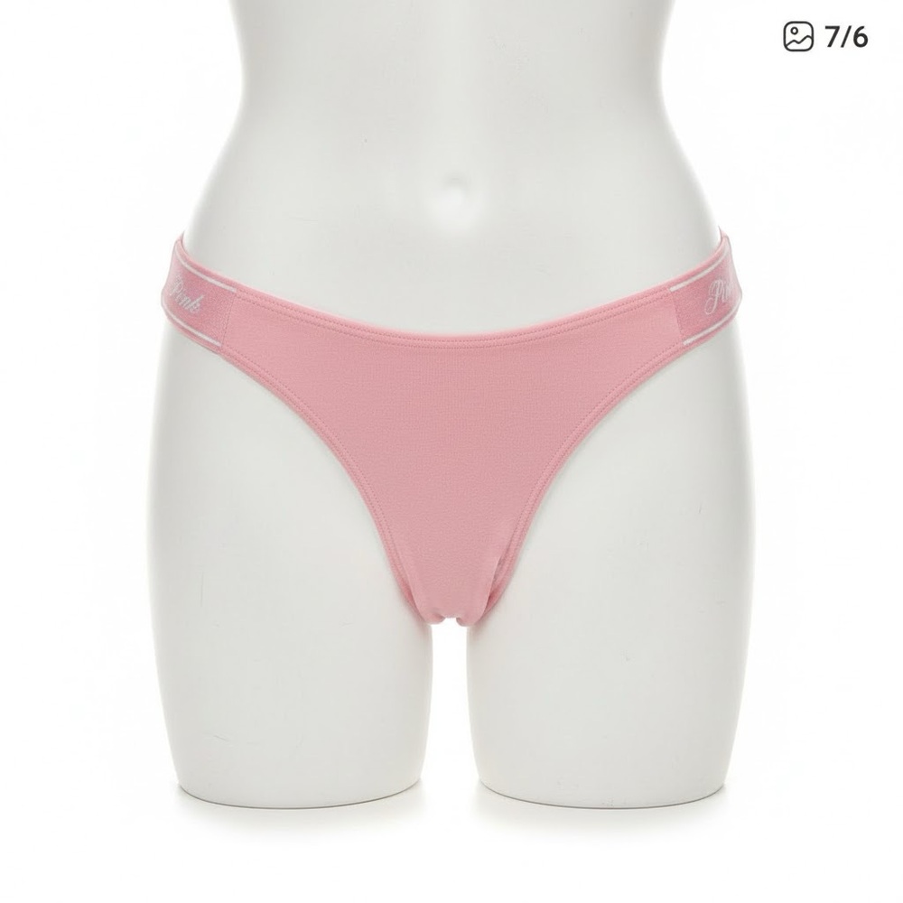 Victoria's Secret Pink Logo Thong
